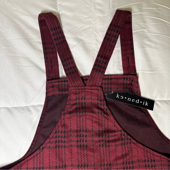 ke.ned.ik Herringbone Plaid Dress Jumper - Picture 7 of 12